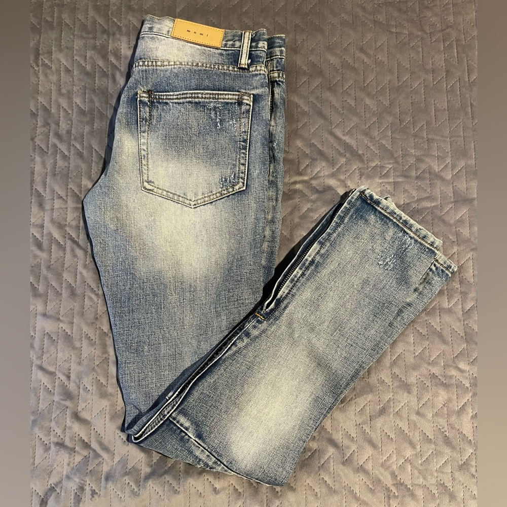 MNML jeans mens size 31x34 NWOT blue‎
